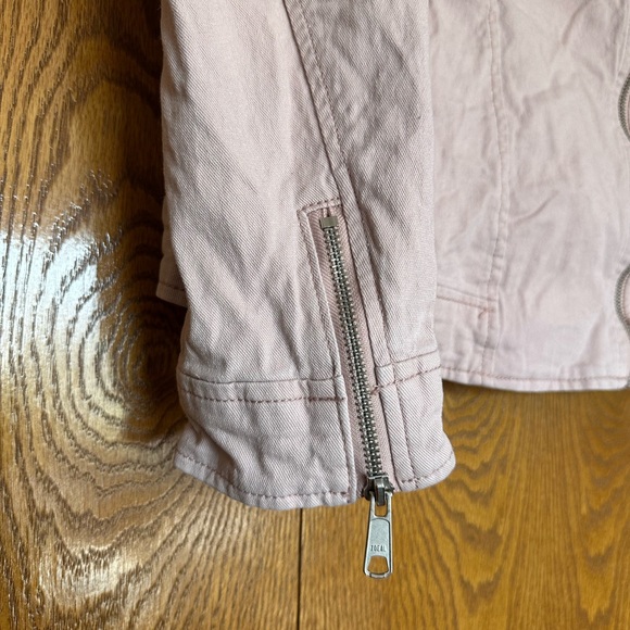 Old Navy Light Pink Denim Size Large Jacket - Picture 3 of 7